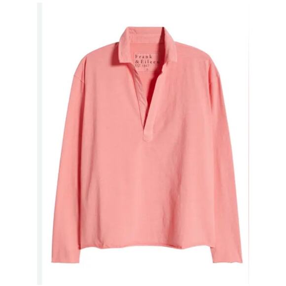 B47 Frank & Eileen Patrick Top Women Medium English Countryside Preppy Chic - Picture 2 of 6